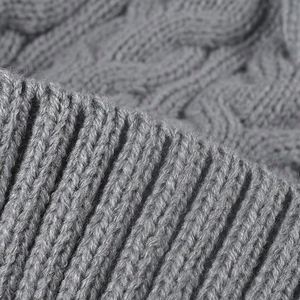 Winter Fleece Outdoor Knitted <b>Hat</b> Pom Pom Jacquard Women Lady Warm Plus Plush Lining Beanie <b>Hat</b> - Product Image 3
