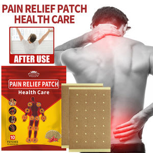 Plester Pereda Nyeri Punggung Bagian Bawah Label Pribadi OEM, Plester Capsicum Merica untuk Sendi dan Otot - Product Image 3