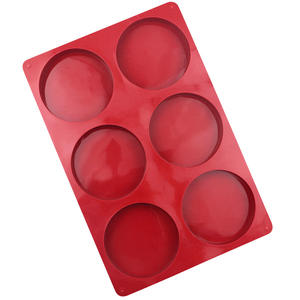 HY – moules à gâteaux ronds et plats en Silicone à 6 cavités, moule à biscuits et à <span class=keywords><strong>tarte</strong></span> - Product Image 2