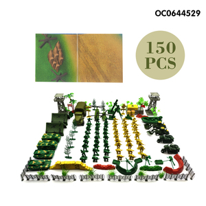 Soldado <span class=keywords><strong>de</strong></span> plástico con camiones militares, <span class=keywords><strong>de</strong></span> tamaño mini <span class=keywords><strong>juguete</strong></span>, 150 piezas, a la venta - Product Image 3