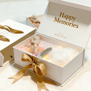 Caja Magnética Personalizada <span class=keywords><strong>CRD</strong></span> con Asa para Cestas de Regalo, Caja de Embalaje de Papel Rígido Plegable Grande para Cestas de Lujo - Product Image 4