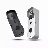 Interphone vidéo intelligent sans fil Tuya 1080P, étanche, détection de mouvement, caméra WiFi domestique, petite taille, batterie BT30