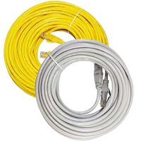 Kabel Komunikasi Tembaga UTP CAT5E AWG25 4*0.45mm Tanpa Pelindung Ethernet CMR PVC 305m/roll - Penjualan Terlaris
