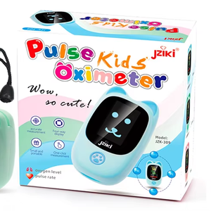 Nieuwe Schattige Cartoon Design Draagbare Oplaadbare Tft Display Iso13485 Gecertificeerde Auto Power Nauwkeurige Vingertoppuls Voor Kinderen - Product Image 1