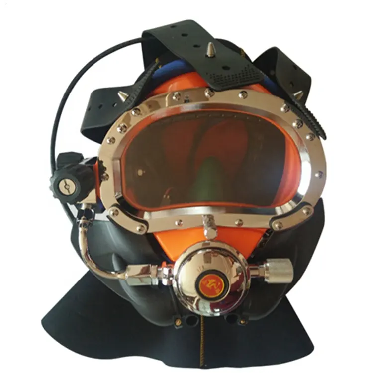 Professionelle Kommerziellen Tauchen Ausrüstung Tiefsee Unterwasser Scuba Tauchen Helm für Verkauf