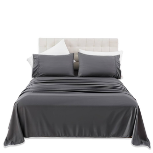 Mềm có thể giặt bộ đồ giường khách sạn thoáng khí cotton & polyester pha trộn thoải mái sang trọng Khăn trải giường cho phòng khách - Product Image 5