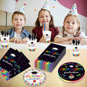 CZJ004 fournitures de fête de remise des diplômes de la <span class=keywords><strong>maternelle</strong></span> <span class=keywords><strong>serviette</strong></span> en papier imprimée jetable <span class=keywords><strong>pour</strong></span> les fournitures de fête de remise des diplômes - Product Image 2