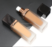 Échantillon Gratuit Fond de Teint Liquide Sans Logo Marque Privée Maquillage Visage Imperméable Fini Mat Beauté Fond de Teint en Gros
