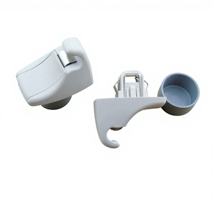 FOR Bmw Sun Visor Clips Vanity Mirror Clips 51167465198 <b>Magnetic</b> Phone <b>Holder</b> Dashboard Easy Install PP Material - Product Image 2