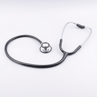 Stéthoscope binaural professionnel à double tête INK01, dispositif médical de classe I, diagnostic cardiologique pour médecins et infirmières, avec boîte de couleur