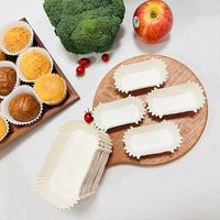 Papier de cuisson double face en silicone antiadhésif, résistant à la chaleur, sans odeur, recyclable, pour moules à gâteaux, personnalisable pour aliments