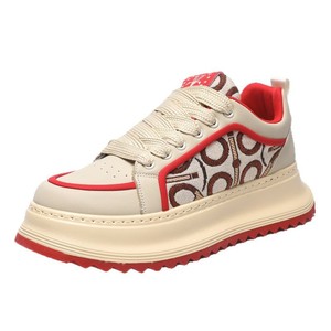Zapatillas bajas de estilo nuevo y moderno para primavera, multiusos, cómodas, con suela de goma, en combinaciones de colores, calzado informal. - Product Image 5