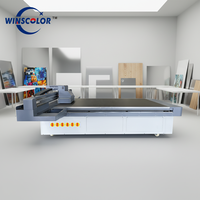 Impresora UV de Cama Plana de Gran Formato YC2030L, Precio de Fábrica Industrial, Máquina de Impresión a Color para Placas Decorativas de Aluminio, Acero y Metal