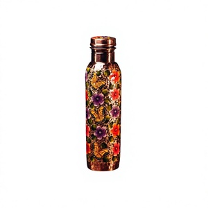 BPA Free 100% Copper Water <b>Bottle</b> Custom Design Print Eco Friendly Custom Capacity Water <b>Bottle</b> Manufacturer & Wholesale - Product Image 1