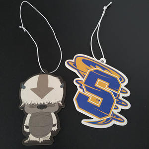 Désodorisant de voiture en papier de coton personnalisé Cool Design différentes formes avec des parfums - Product Image 6