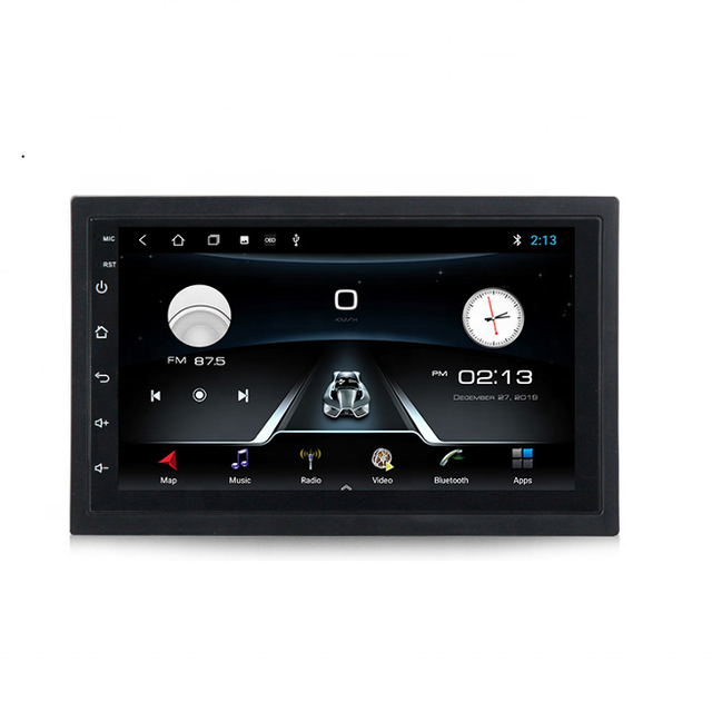 MEKEDE-M150 Voice Control Android 9 Quad Core 2+32 Car Audio DVD Player for Universal All Car WIFI GPS Radio Stereo Video BT SWC