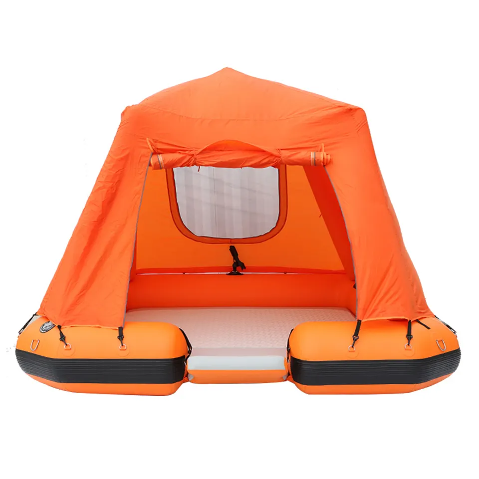 Dama Custom Familie Grote 3-4 Persoons Vissen Opblaasbare Drijvende Tent Camping Tent Outdoor Tenten Voor Evenementen Buiten