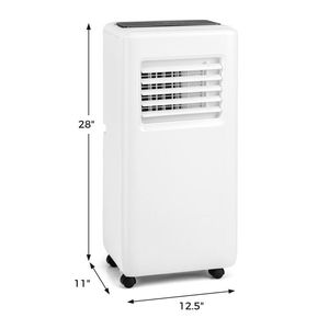 Aire Acondicionado Portátil de Plástico de 8000 BTU Solo Frío con Control Remoto para Uso Doméstico de hasta 298 Pies Cuadrados - Product Image 4