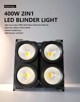 4 projecteurs LED COB 450W à 4 yeux, éclairage de scène professionnel pour public, DMX, DJ, discothèque, bar, fête, mariage, lumière matricielle LED chaude