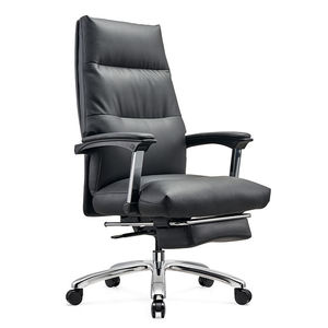 Wholesale Customizable Executive <strong>Leather</strong> Office <strong>Chair</strong> High Back Ergonomic <strong>Swivel</strong> <strong>Leather</strong> <strong>Chair</strong> with Footpedal - Product Image 5