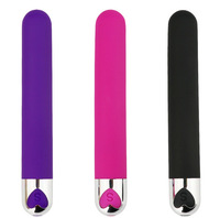 Gelance Bullet Head USB Kabelloser Vibrator mit IPX7 Wasserschutz, Latex G-Punkt-Stimulator mit starkem Schock, Mini-Vibrator für Frauen
