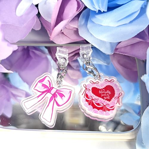 Bouchons anti-poussière personnalisés en acrylique pour téléphone, type C, breloques et accessoires pour smartphone - Product Image 2