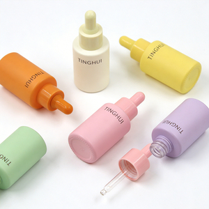 Flacon compte-gouttes cylindrique à épaule plate en verre coloré de 30 ml (1 oz) pour sérum et huile essentielle avec boîte personnalisée - Product Image 6