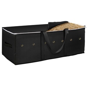 Sacchetti di fieno equestre per cavalli-mangiatoia per fieno di capra borsa per mangimi per cavalli, stoccaggio di balle di fieno Tote, rete per fieno lenta - Product Image 1