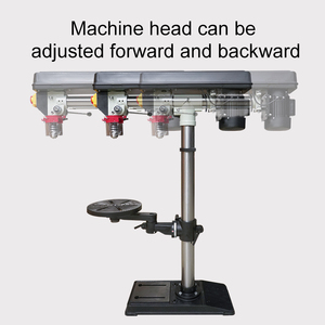 Torno de Banco Manual de mesa <span class=keywords><strong>Radial</strong></span> de 750W, máquina de prensa de taladro de Banco de Metal para maderas, <span class=keywords><strong>herramienta</strong></span> de carpintería de madera, FS-Q5116Y - Product Image 5