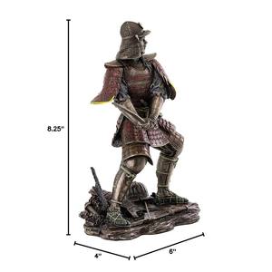 รูปปั้นซามูไรญี่ปุ่นยุคกลาง WEIVISTA - รูปปั้นนักรบมินามาโตะ ของสะสม - Product Image 6