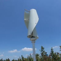 Éolienne à axe vertical 1KW-5KW / 1KVA-10KVA 12V 24V 48V 96V 220V pour usage résidentiel domestique