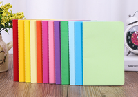 Cahier de composition en papier kraft format A6, relié par couture, 24 feuilles, pour le bureau, l'école, les étudiants, les exercices, la prise de notes, cadeau