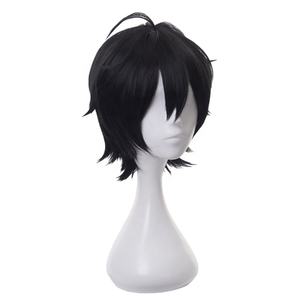Perruque courte noire de 30 cm en gros, cosplay <span class=keywords><strong>Horimiya</strong></span>, anime Miyamura Izumi, perruque synthétique, costume de cosplay, perruques de cheveux - Product Image 4