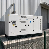 Solution d'alimentation fiable, centrale électrique 320 kW 400 kVA, générateur diesel silencieux 450 kVA 500 kVA 550 kVA pour villa/hôtel au Ghana