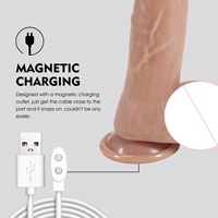 Télécommande Poussée Gode Vibrateur En Gros Sex Toy Corps Sûr Vibrant Rotation Réaliste Gode Pour Femmes Et Hommes