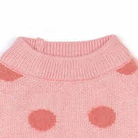 Automne et hiver pull pour animaux de compagnie en gros nouveau Style princesse classique fausse fourrure chien et chat vêtements avec motif imprimé cercle coeur rose