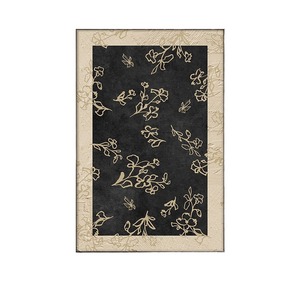 Framed Wall Art Oil <b>Canvas</b> Painting Abstract Animal Design Black <b>Frame</b> Rectangle Living Room Decor - Product Image 5