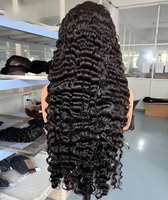 Perruque bouclée Pixie Birmane en cheveux humains vierges bruts, avec dentelle frontale HD, pré-épilée, sans colle, pour revendeurs