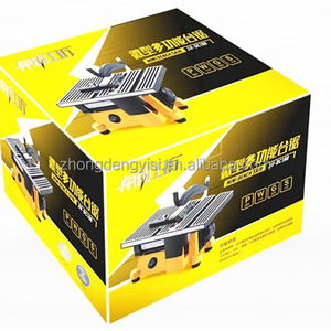 Scie à table miniature multifonction électrique portable 60W pour couper le cuivre, l'aluminium, le bois, idéale pour le bricolage et la découpe de modèles. - Product Image 5