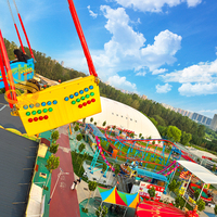 Manège professionnel de haute altitude pour parcs d'attractions, grande balançoire, attraction de carnaval
