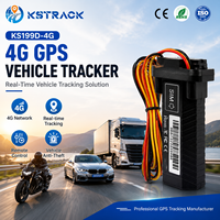 Traceur GPS 4G KS199D étanche IP67 pour véhicules, localisation en temps réel, détection ACC, coupure de carburant, gestion de flotte de camions