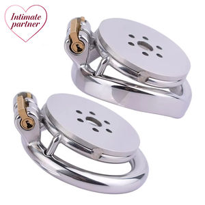 Dispositivo de Castidad con Curva, Anillo para Pene, Cinturón Metálico para Pene, Juguetes Sexuales de Bondage para Juegos BDSM - Product Image 1