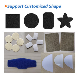 Vente en gros OEM, auto-adhésif, écologique, pour sangle, tissu mélangé 70% nylon 30% polyester, bande auto-agrippante pour vêtements - Product Image 6