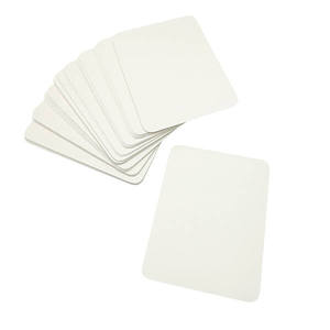50 pcs Chất lượng cao thẻ trống Cổ Phiếu cho các dự án sáng tạo với trắng trống chơi thẻ - Product Image 2