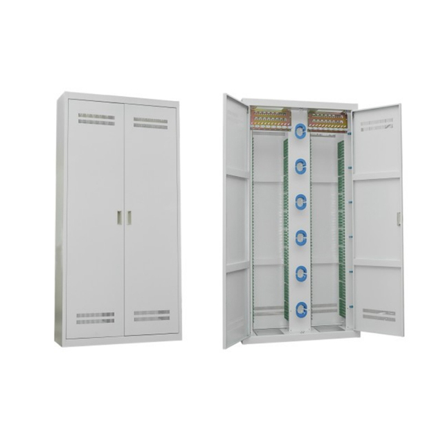 SMC Outdoor Optical Cross Connect Cabinet 96 144 288 576 1440 Core Floor Mounted Fiber Optic Distribution Frame