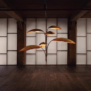 Cây cọ Đèn chùm Mỹ mới sáng tạo biệt thự lá hình đèn cho trung tâm mua sắm phòng triển lãm nhà hàng - Product Image 4