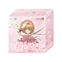 Authentique MAIHE Cardcaptor Sakura Cherry Blossom Time Bracelet Blind Box 6Pcs/Set Bijoux de mode Cosplay Anime Collection Cadeau