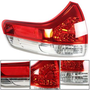 Luz Trasera para <span class=keywords><strong>Toyota</strong></span> <span class=keywords><strong>Sienna</strong></span> 2011-2014, Conjunto de Luces Traseras LED, Luces de Freno y Reversa, Precios Bajos - Product Image 2