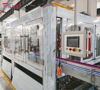 Ligne de production de remplissage et d'emballage automatique d'eau purifiée en bouteilles PET de 500 ml et 1 L, capacité de 10 000 bouteilles par heure, machine de remplissage de liquides