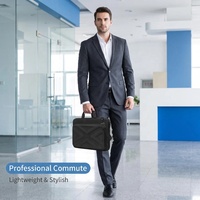 Étui de transport pour ordinateur portable personnalisé de 15,6 pouces en EVA rigide anti-pression, sac d'ordinateur protecteur antichoc avec bandoulière amovible